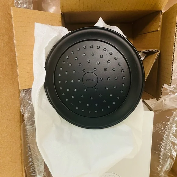 Kohler Matte Black Showerhead - Picture 5 of 8
